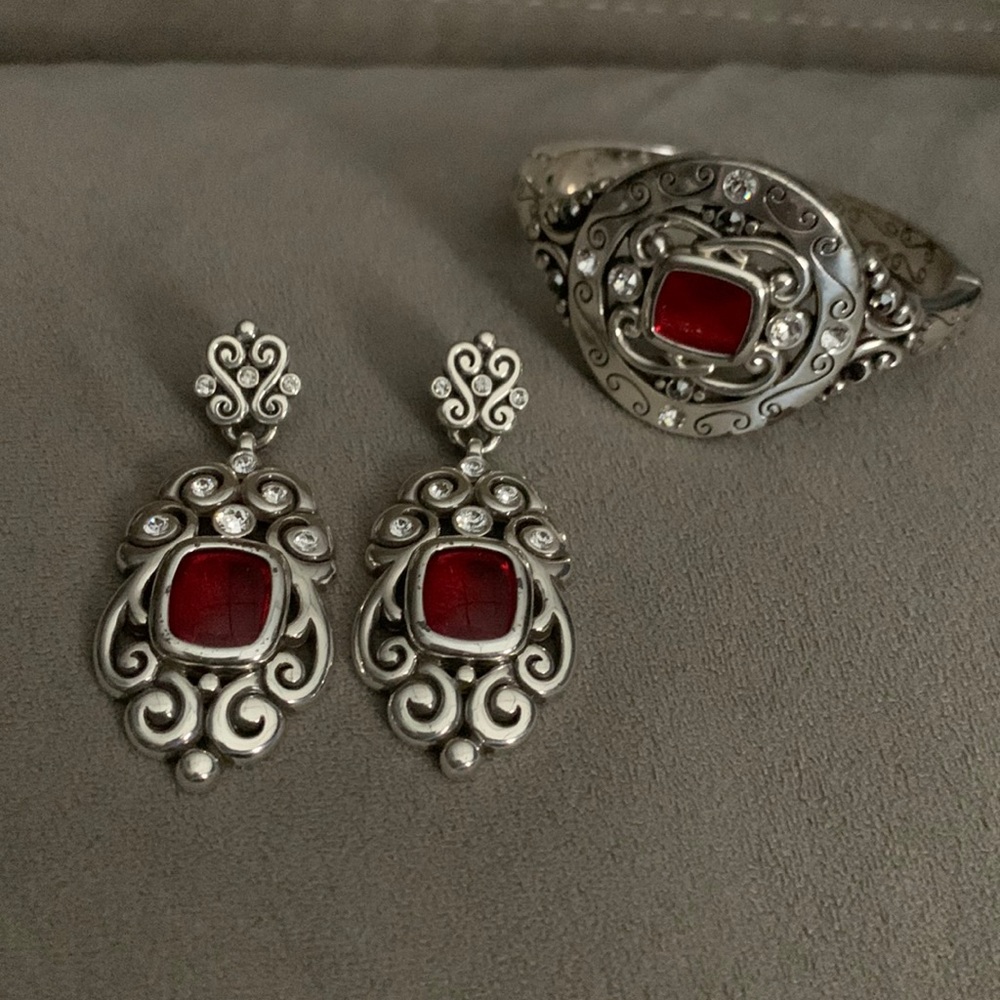 Brighton earrings and bracelet set